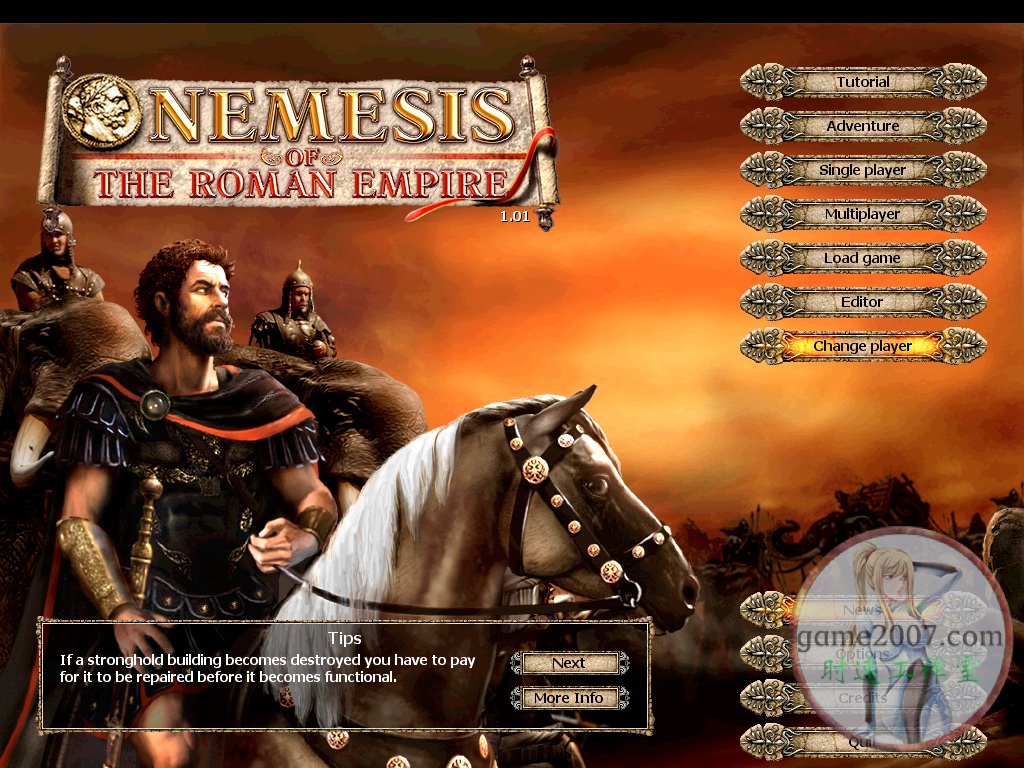 罗马帝国的复仇 MAC游戏 苹果电脑游戏 英文版