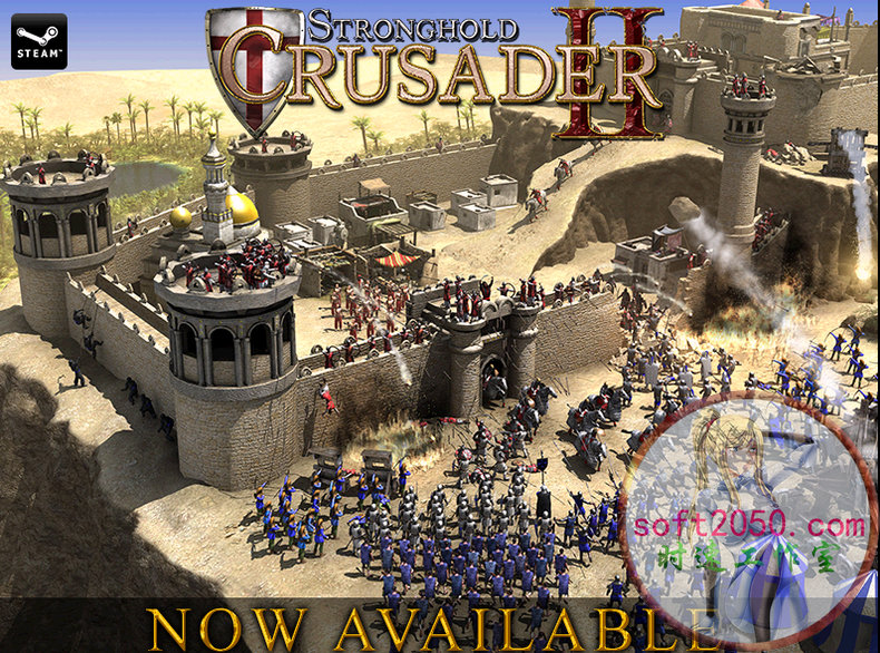 要塞十字军高清版 Stronghold Crusader HD MAC游戏 苹果电脑游戏 适配