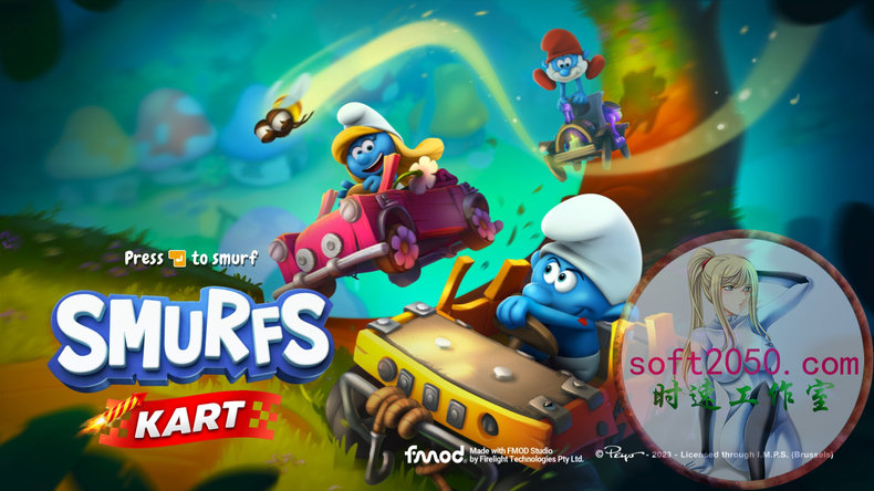 蓝精灵卡丁车 Smurfs Kart MAC游戏 苹果电脑游戏 适配苹果OS系统m